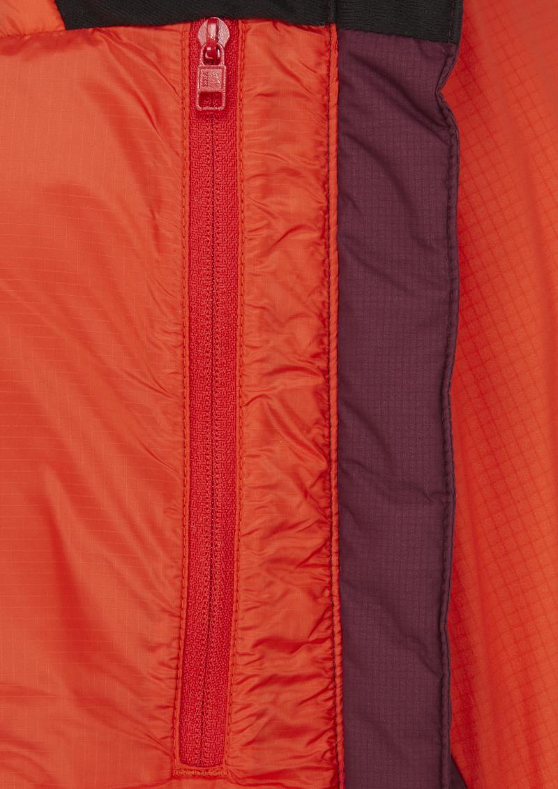 Infinity Alpine Jacket - Womens - Red Grapefruit / Deep Heather 4
