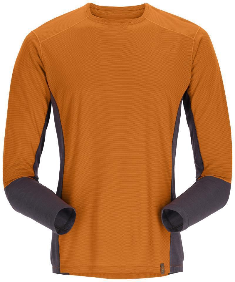 Syncrino Base LS Tee - Mens - Marmalade 1