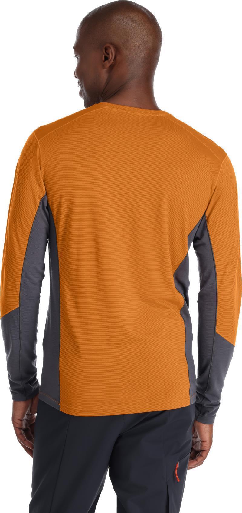 Syncrino Base LS Tee - Mens - Marmalade 4