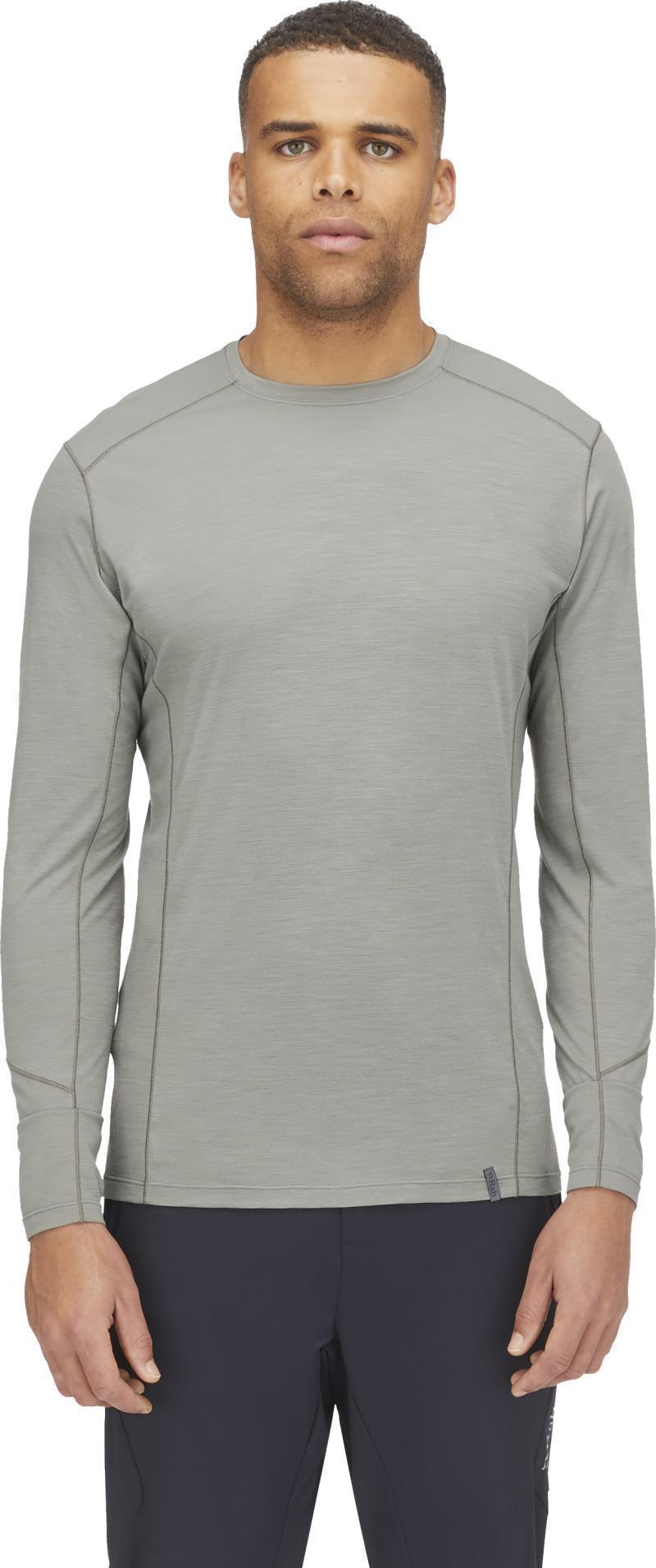Syncrino Base LS Tee - Mens - Stone 2
