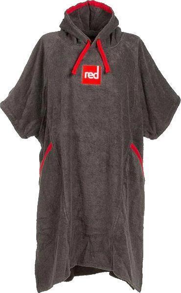 Towelling Change Robe - Grey 1