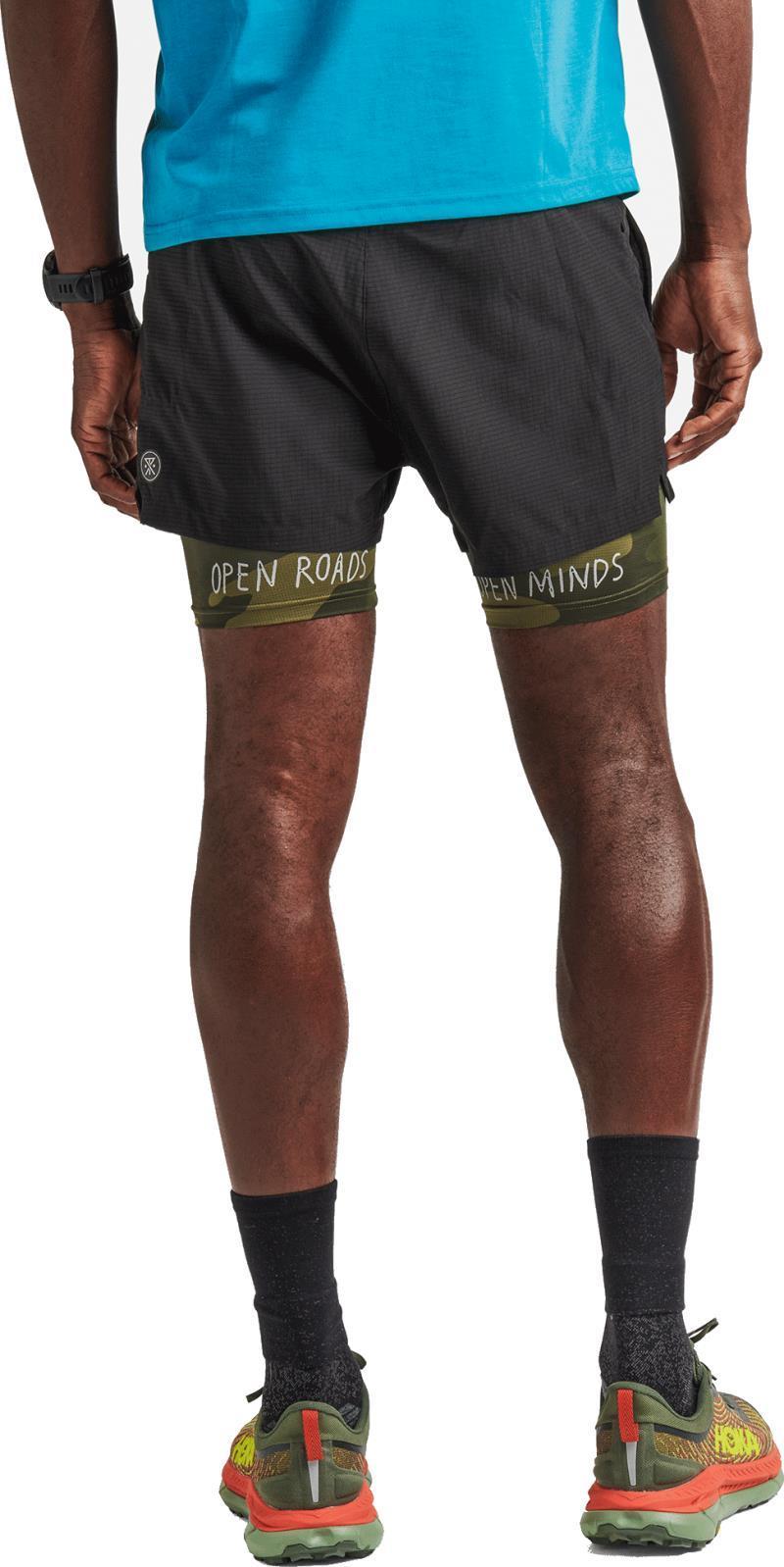 Bommer Shorts, 3.5" Inseam - Mens - Black 5