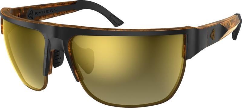 Boundary, Poly Demi / Brown-Amber Lens Gradient Gold FM - Not Applicable 1