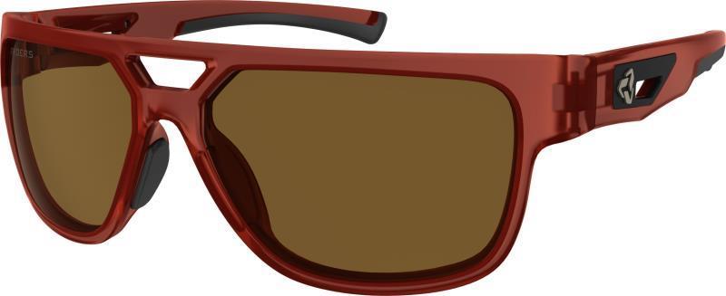 Cakewalk, Poly Dark Red Matte XTAL / Brown Lens Anti Fog - Not Applicable 1