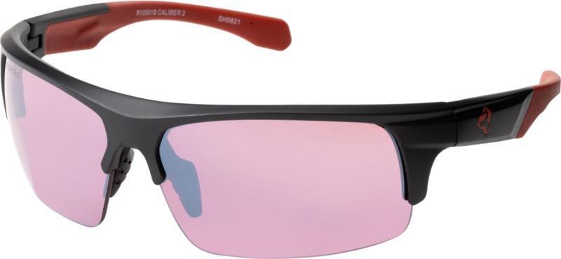 Caliber, Matte Black / Red Frame, Rose FM Lens - Not Applicable 1