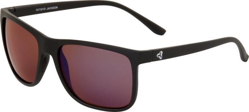 Jackson, Black Matte Frame, Brown Blue Mirror Lens - Not Applicable 1