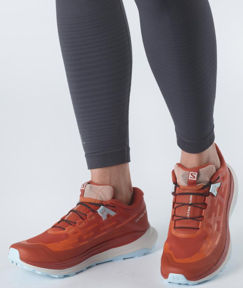 Ultra Glide - Womens - Mecca Orange / Red Orange / Crystal Blue 7