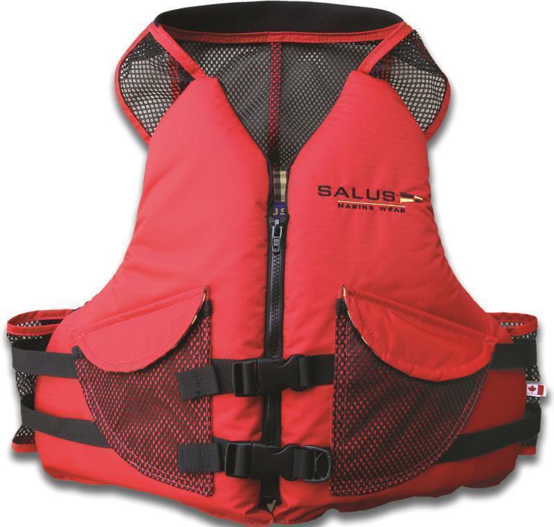 Comfort Fit Sports Vest w/Pockets - Red 2