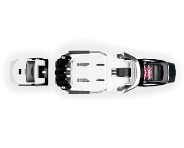 Rottefella NTN Freeride Binding with 110mm Brake, Black - Small : Soft - Green Tube - Not Applicable 1