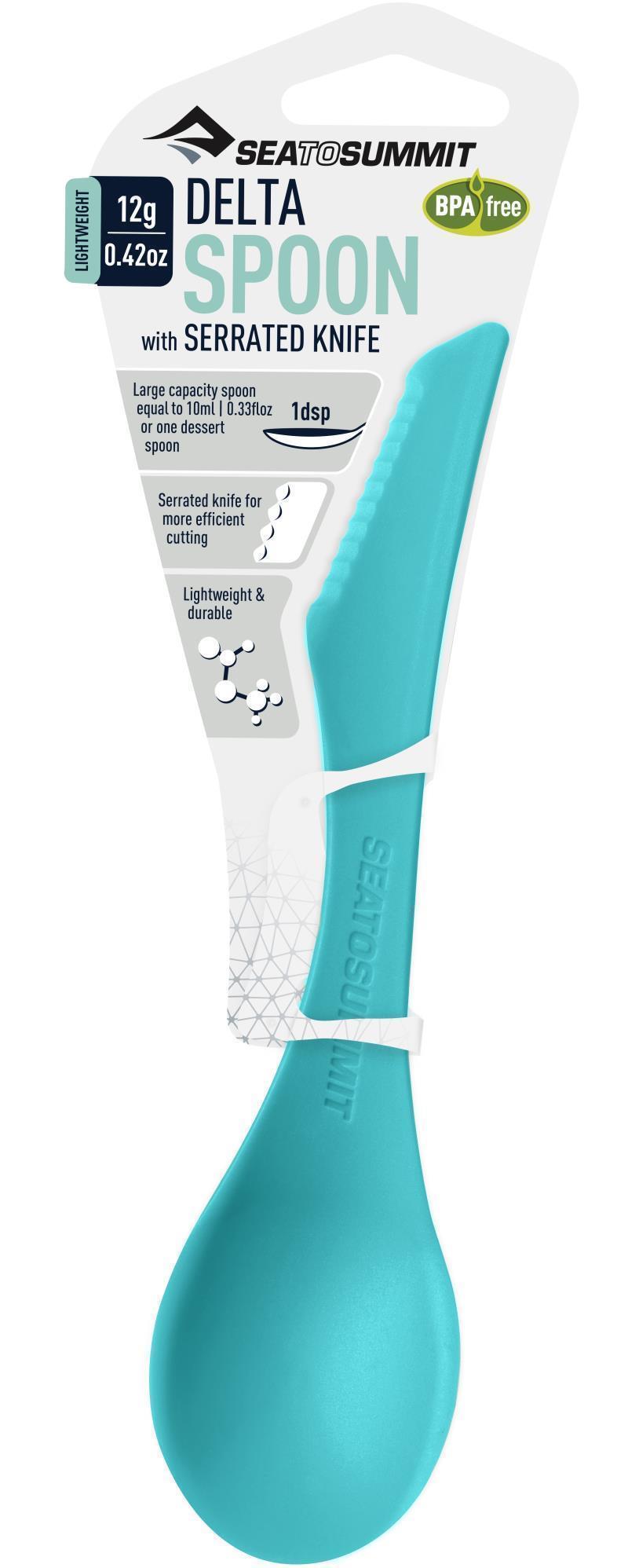 Delta Spoon with Knife - Pacific Blue 2