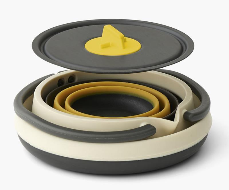 Frontier UL Collapsible Kettle Cook Set - 1 Person - 3 Piece - Multi 3