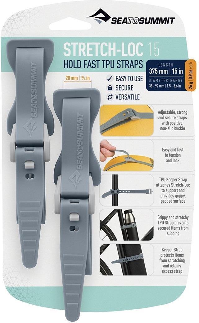 Stretch-Loc TPU Straps 15: 375 x 20mm (15" x 3/4") - 2 Pack - Dusk 1