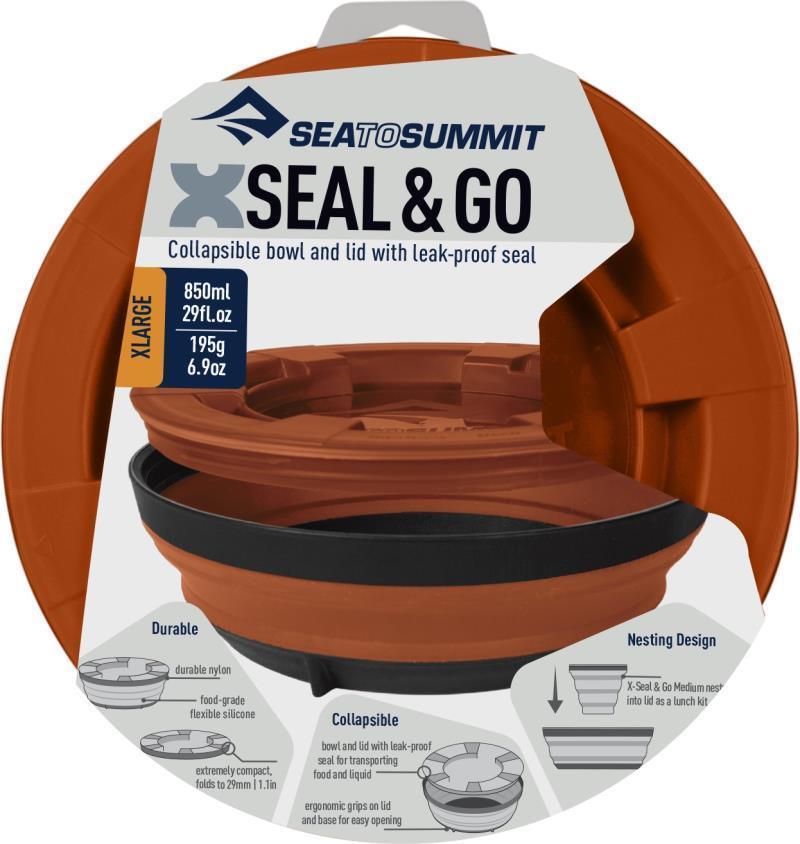 X-Seal and Go - XL - 850ml / 28.8oz - Rust 1