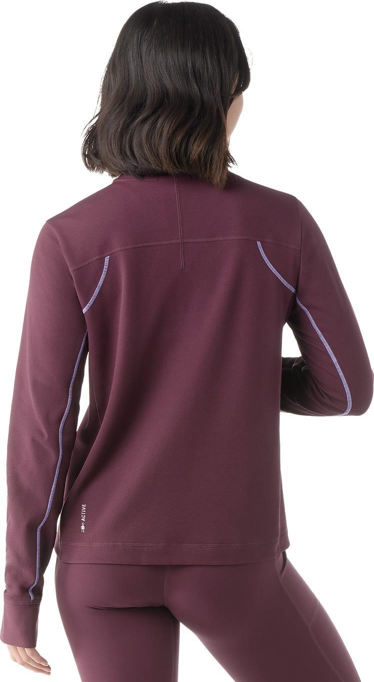 Active Uptempo 1/4 Zip - Womens - Eggplant 2