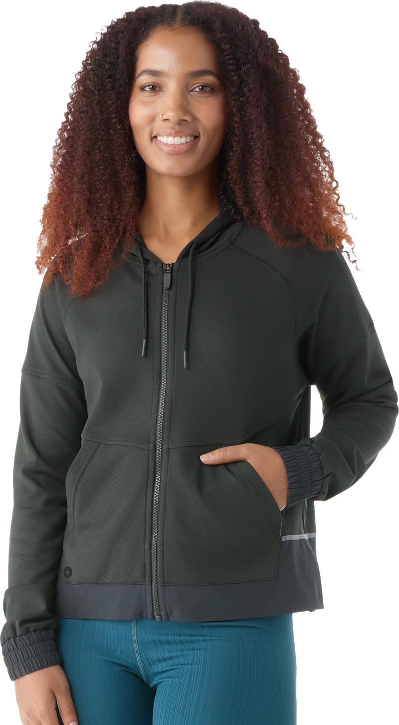 Active Uptempo Full Zip Hoodie - Womens - Black 2