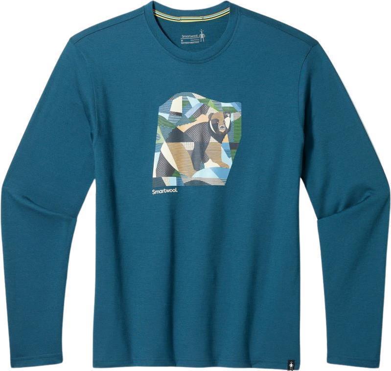 Bear Country Graphic LS Tee - Unisex - Twilight Blue 1