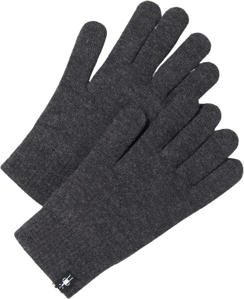 Boiled Wool Gloves - Charcoal 1