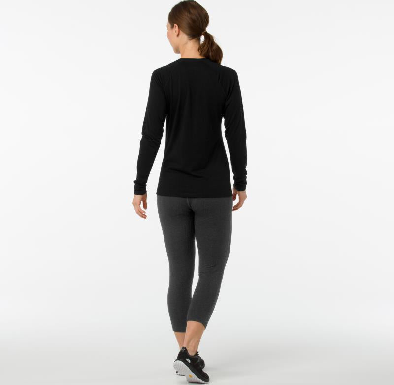 Classic All-Season (150) Merino Base Layer LS - Womens - Black 3