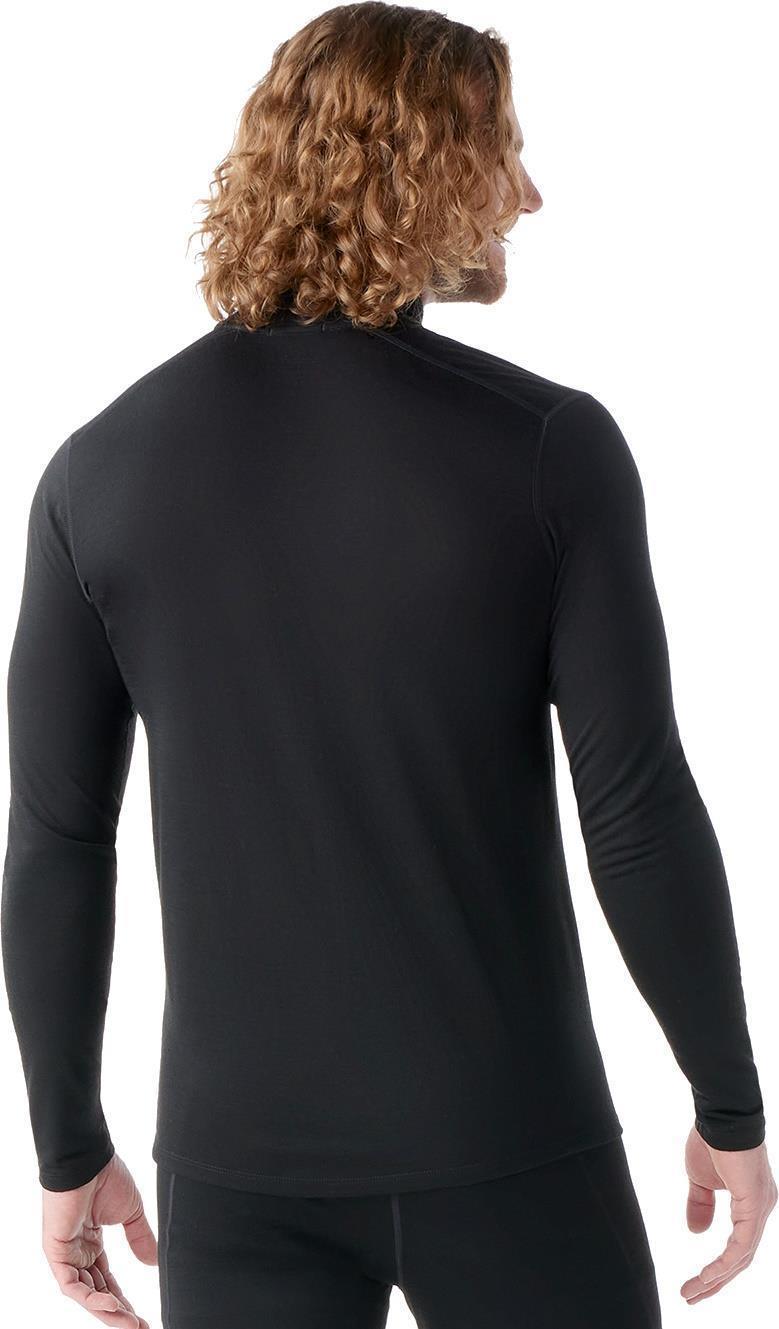 Classic All-Season Merino Base Layer 1/4 Zip - Mens - Black 3