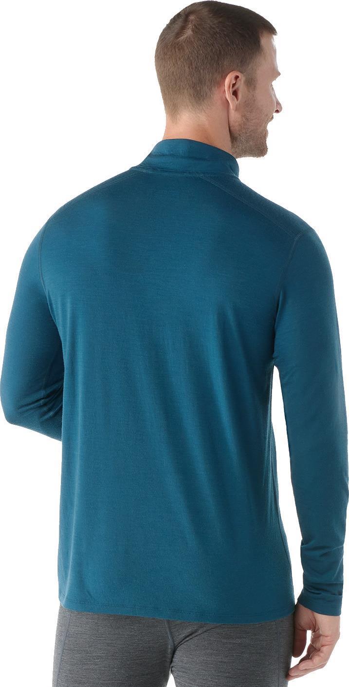 Classic All-Season Merino Base Layer 1/4 Zip - Mens - Twilight Blue 2