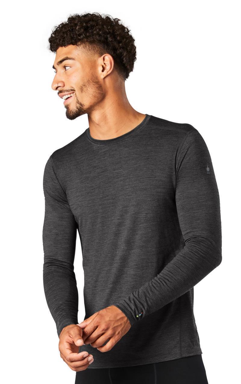 Classic All-Season Merino Base Layer LS - Mens - Iron Heather 2