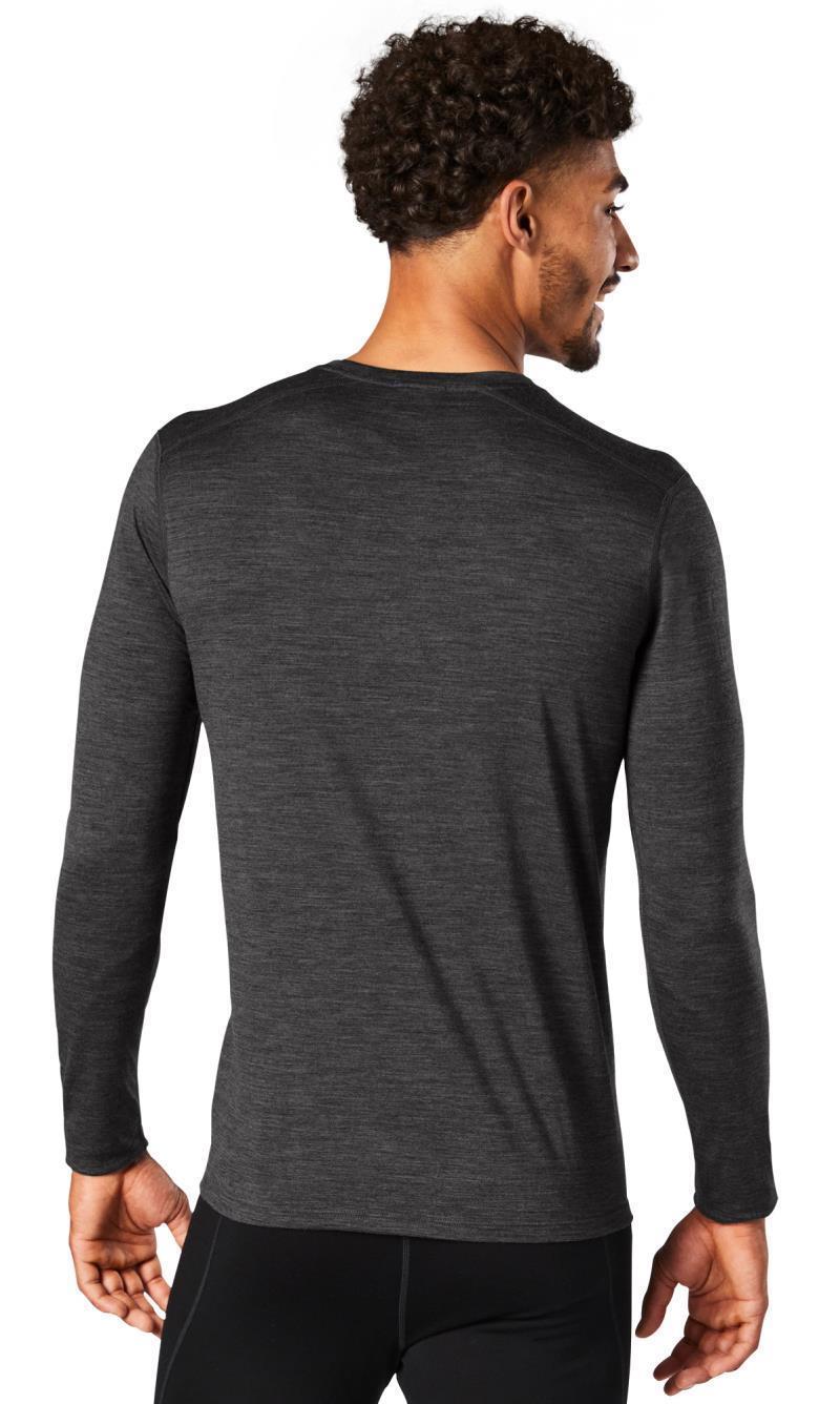 Classic All-Season Merino Base Layer LS - Mens - Iron Heather 3