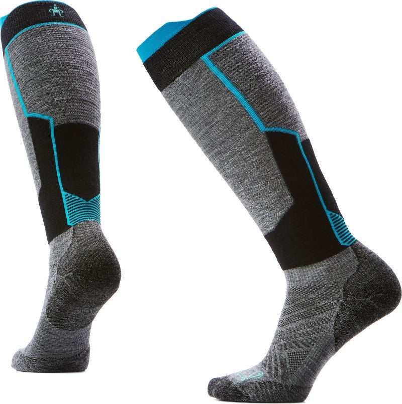 Intraknit Snowboard Targeted Cushion Over The Calf Socks - Womens - medium gray 1