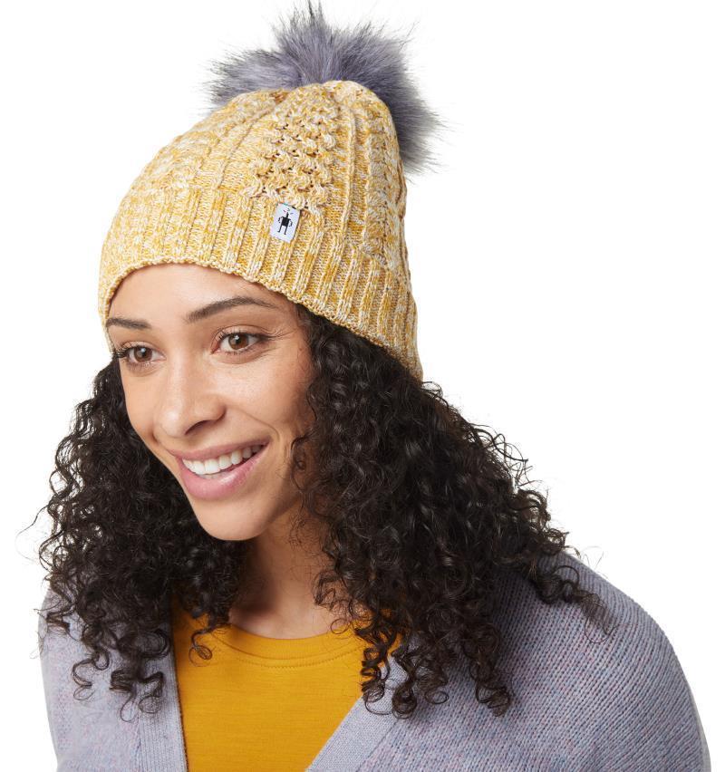 Lodge Girl Beanie - Honey Gold Heather 2