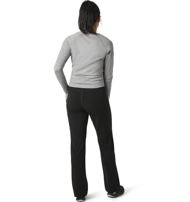 Straight Leg Pants - Womens - Black 3