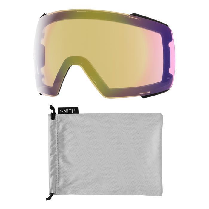 I/O Mag, White Vapor Frame, ChromaPop Sun Platinum Mirror Lens / ChromaPop Storm Rose Flash Extra L - Not Applicable 2