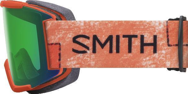 Squad, Crayola Red Orange x Smith Goggles, ChromaPop Everyday Green Mirror Lens / Clear Extra Lens - Not Applicable 2