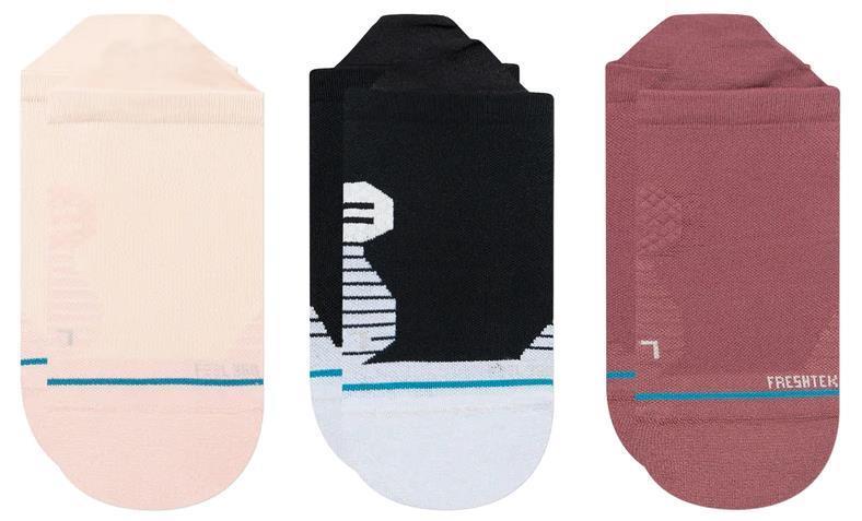 Circuit Tab Socks 3 Pack - Unisex - Rebel Rose 1
