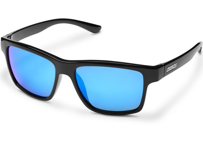 A-Team, Black Frame, Polarized Blue Mirror Lens - Not Applicable 1