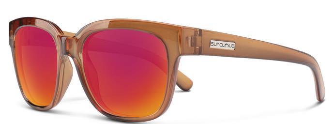 Affect, Crystal Amber Frame, Polarized Red Mirror Lens - Not Applicable 1