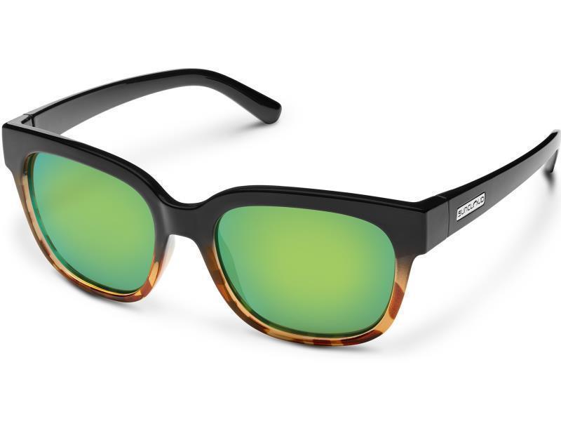 Affect, Havana Gradient Frame, Polarized Green Mirror Lens - Not Applicable 1