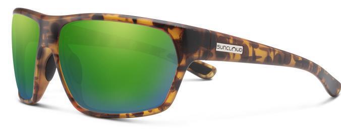 Boone, Matte Tortoise Frame, Polarized Green Mirror Lens - Not Applicable 1