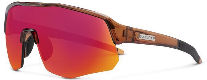 Cadence, Matte Crystal Amber Frame, Polar Red Mirror Lens - Not Applicable 1