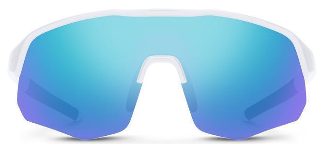 Cadence, White Frame, Polar Blue Mirror Lens - Not Applicable 3