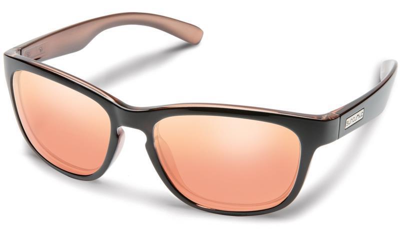 Cinco, Rose Backpaint Frame, Polarized Pink Gold Mirror Lens Tint - Not Applicable 1