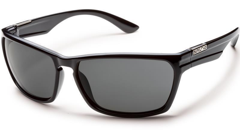 Cutout, Black Frame, Polarized Gray Lens Tint - Not Applicable 1