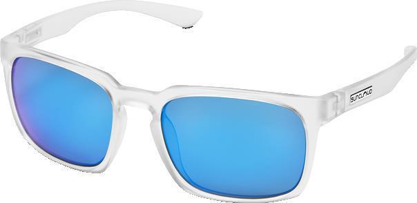 Hundo, Matte Crystal Frame, Polarized Blue Mirror Lens - Not Applicable 1