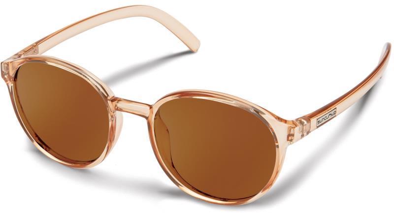 Low Key, Crystal Peach Frame, Polarized Brown Lens - Not Applicable 1