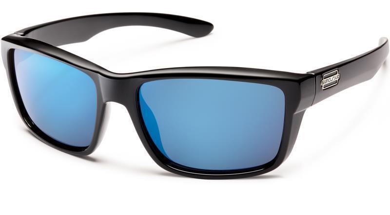 Mayor, Black Frame, Polarized Blue Mirror Lens - Not Applicable 1