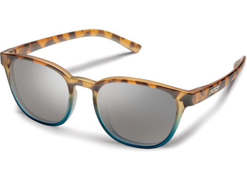 Montecito, Matte Tort Blue Fade Frame, Polarized Silver Mirror Lens Tint - Not Applicable 1