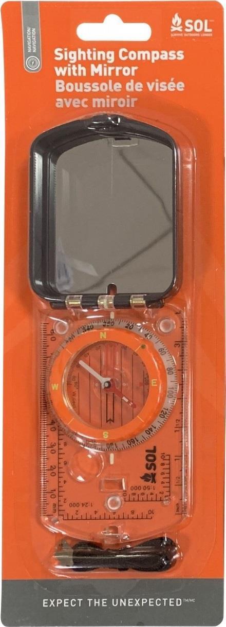 Sighting Compass with Mirror - Not Applicable 1
