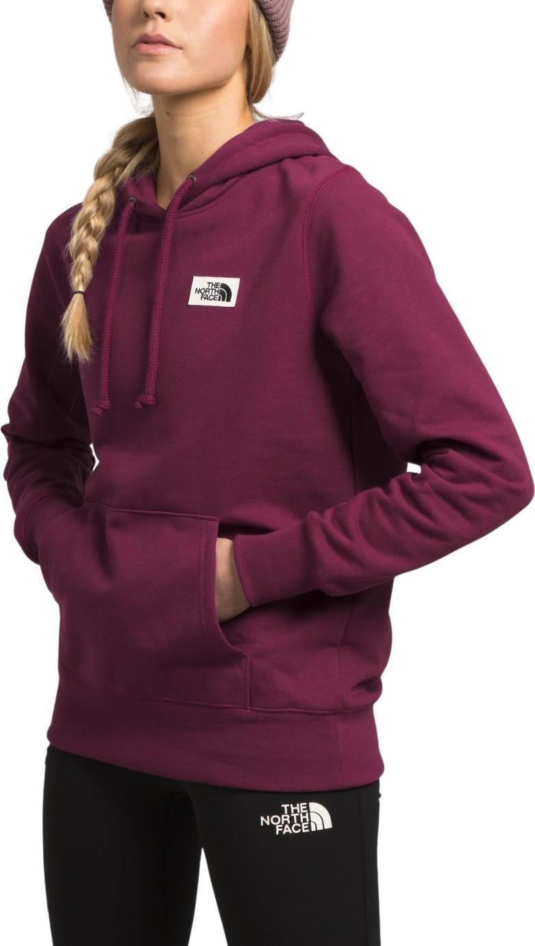 Heritage Patch Pullover Hoodie - Womens - Boysenberry 3