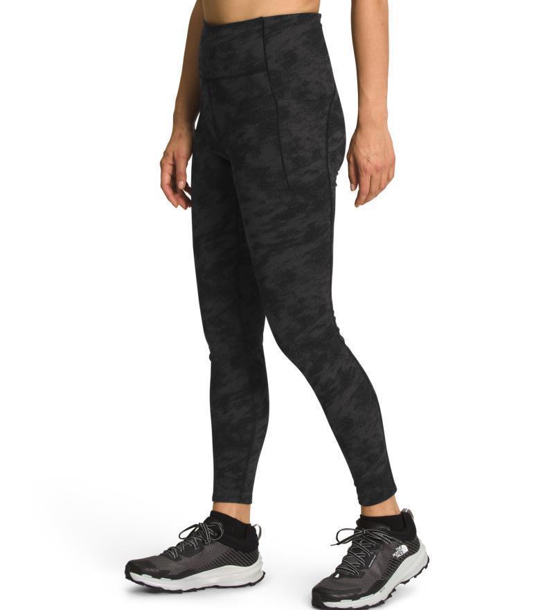 Sunset Pass Jacquard Tights - Womens - TNF Black Jacquard 3