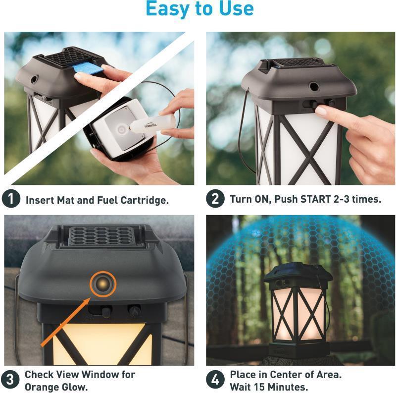 Patio Shield Mosquito Repeller Lantern XL - Not Applicable 4