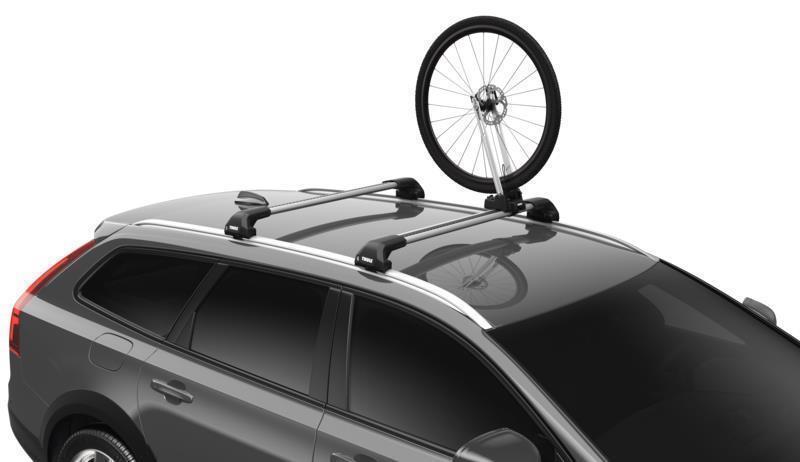 Front Wheel Holder - Silver / Black 7