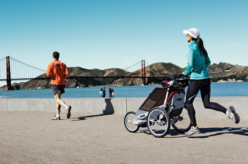 Jogging Kit - Chariot Cougar 2 / Cheetah 2 / Cheetah XT 2 - Silver 2